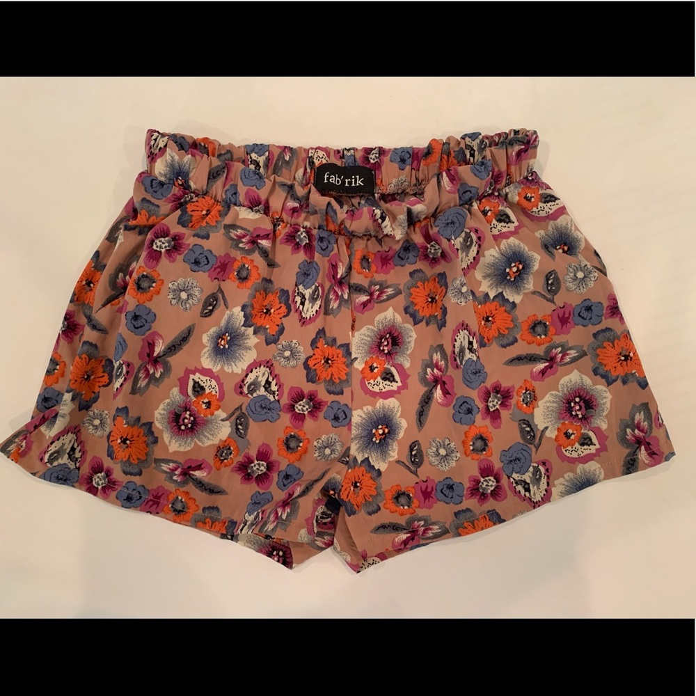 Flower Printed Shorts- Size Small